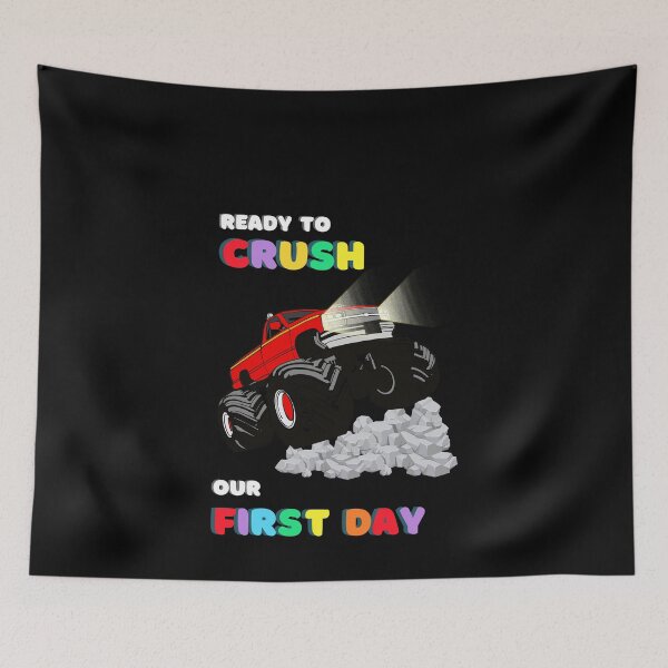 Item preview, Ready to Crush First Day | Ready to Crush First Grade | Ready for First day of school designed and sold by Saffire6.