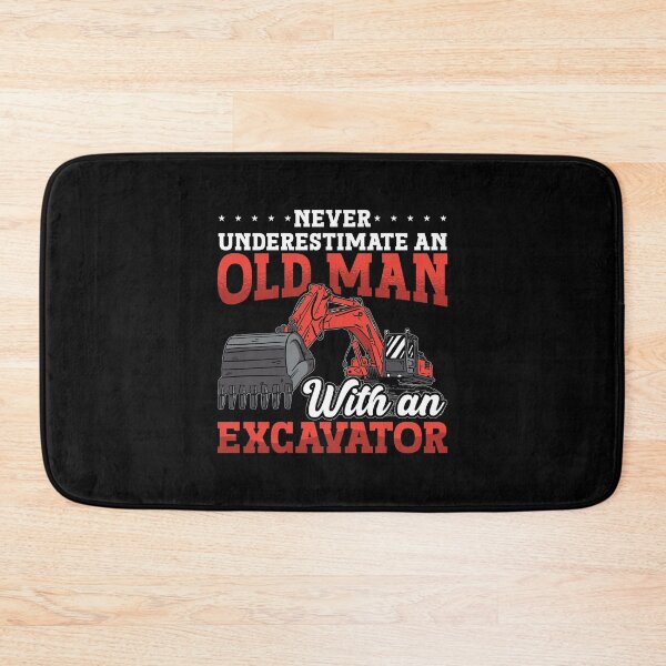 Item preview, Excavator Driver Never Underestimate Construction designed and sold by tshirtconcepts.