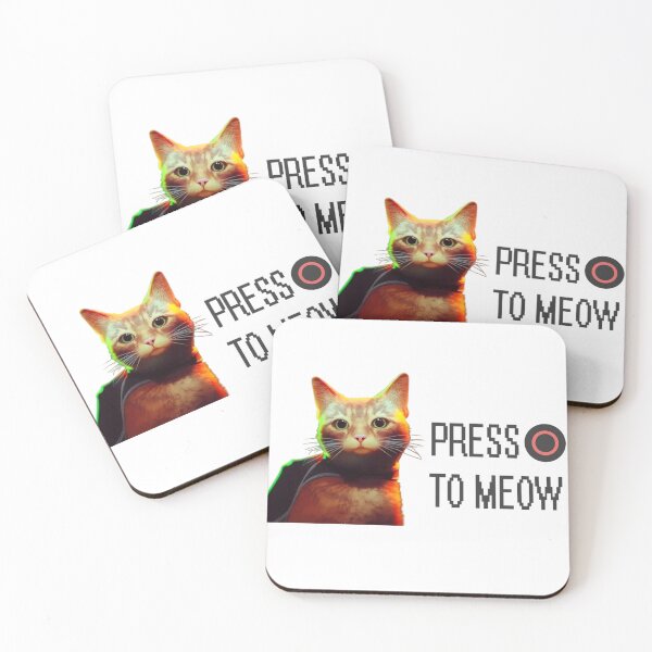 Item preview, Stray | PRESS O TO MEOW designed and sold by SubtleDesings.