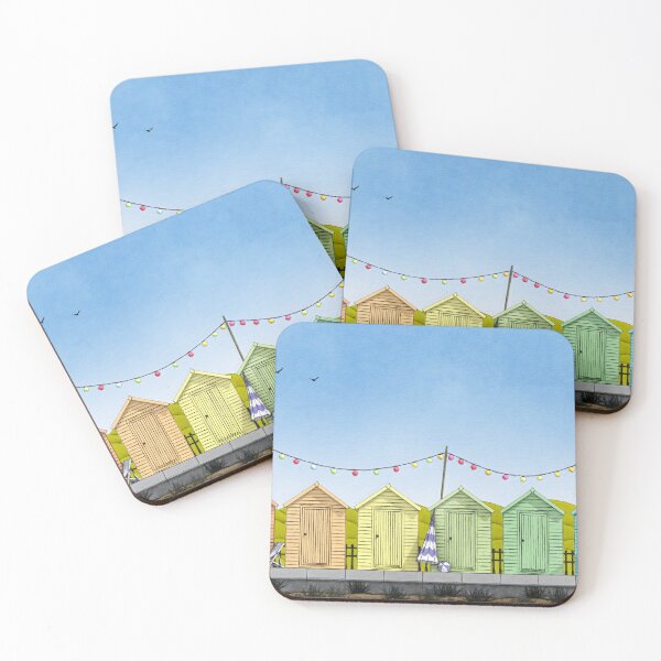 Item preview, Beach Huts V1 designed and sold by LazloWoodbine.
