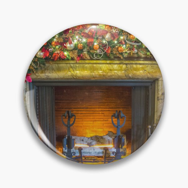 Item preview, USA. Pennsylvania. Christmas at Longwood Gardens. Fireplace. designed and sold by vadim19.