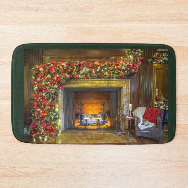 Item preview, USA. Pennsylvania. Christmas at Longwood Gardens. Fireplace. designed and sold by vadim19.