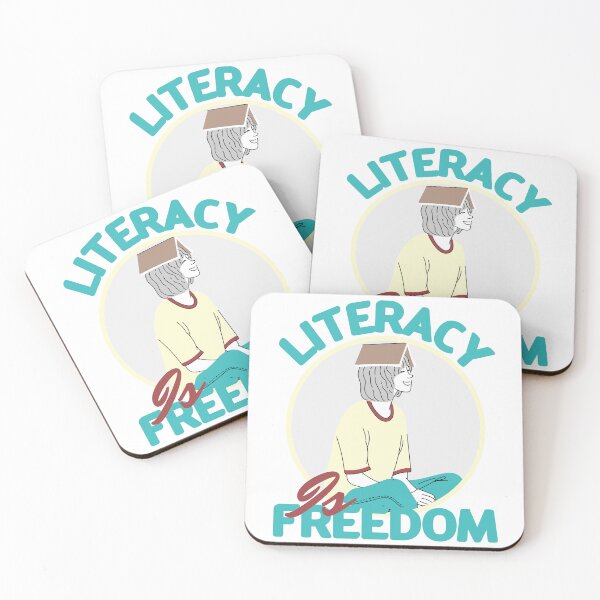 Item preview, LITERACY IS FREEDOM designed and sold by GAADesignz.