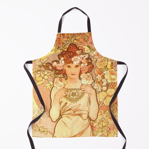 Item preview, Alfonso Mucha Rose designed and sold by OldTimeArt.