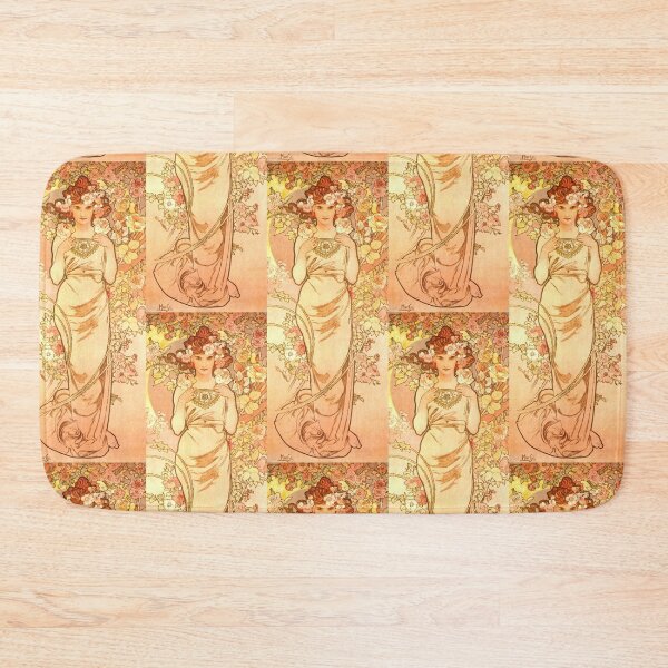 Item preview, Alfonso Mucha Rose designed and sold by OldTimeArt.