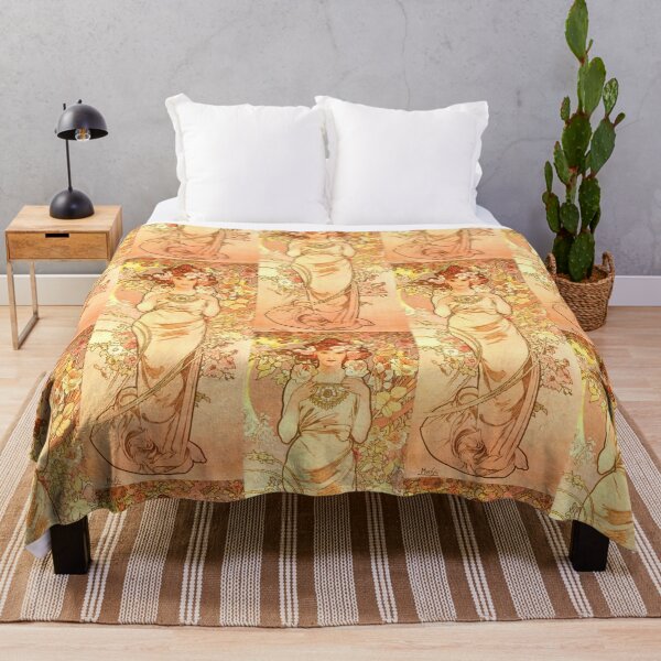 Item preview, Alfonso Mucha Rose designed and sold by OldTimeArt.