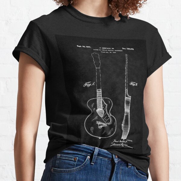 Item preview, Gretch Guitar 1941 Patent-BK designed and sold by Barry Jones Art and More.
