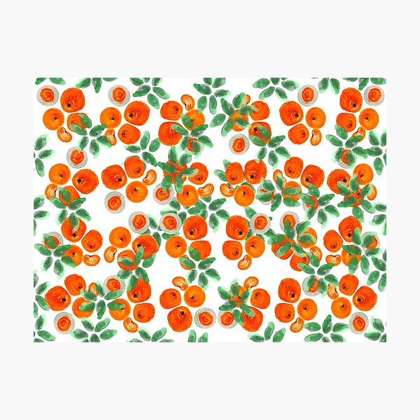Item preview, Patrón de jugo de naranja fresco designed and sold by ANoelleJay.