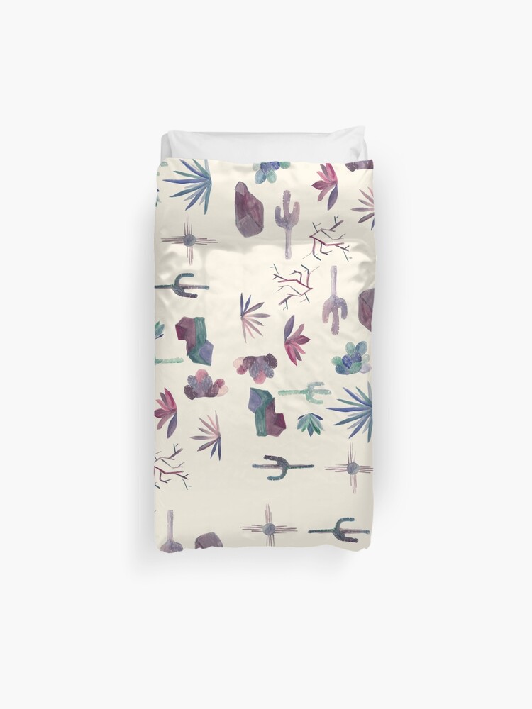 Southwest Watercolor Pattern Duvet Cover By Lynnbrasher Redbubble