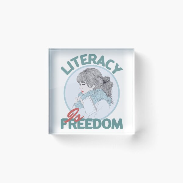 Item preview, LITERACY IS FREEDOM designed and sold by GAADesignz.