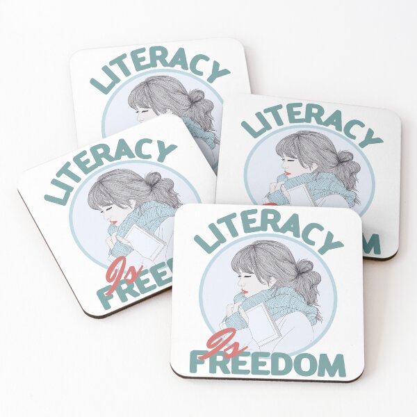 Item preview, LITERACY IS FREEDOM designed and sold by GAADesignz.