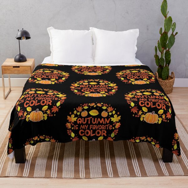 Item preview, Fall Season Falling Leaves Autumn Is My Favorite Color designed and sold by CharJens.