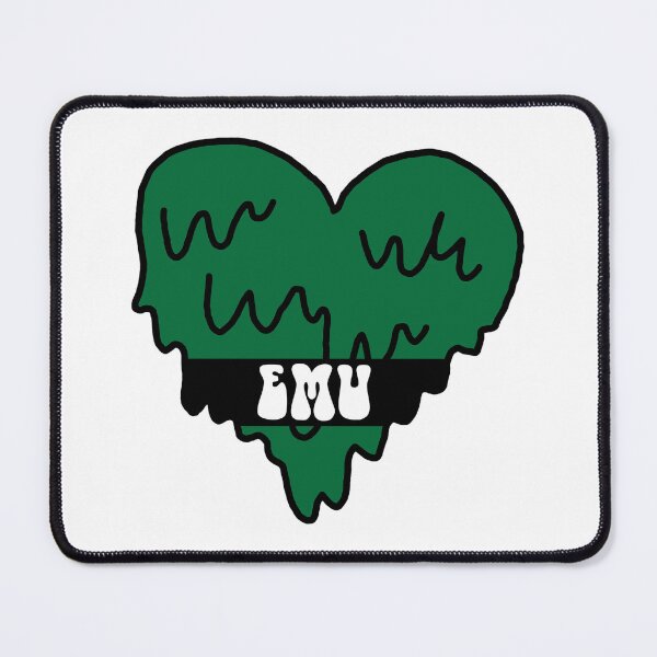 Item preview, EMU Eastern Michigan University Heart designed and sold by kkosmicki.