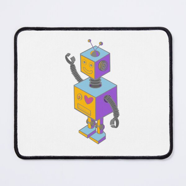 Item preview, Colorful Robot with a Heart designed and sold by Boundliss.
