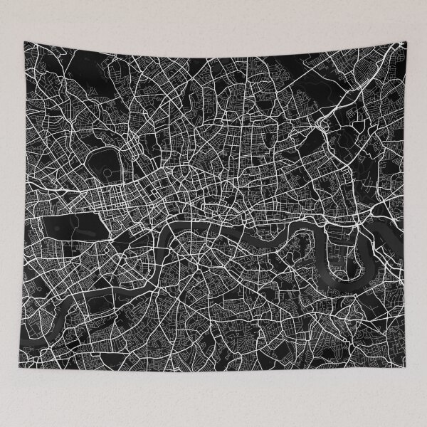 Item preview, London City Map of England - Full Moon designed and sold by deMAP.