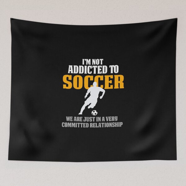 Item preview, Funny Soccer Design For Boys Not Addicted Classic T-Shirt designed and sold by sunshinedcome.