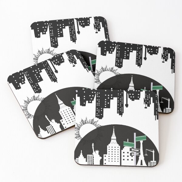 Item preview, City Limits designed and sold by LeftyArtBook.