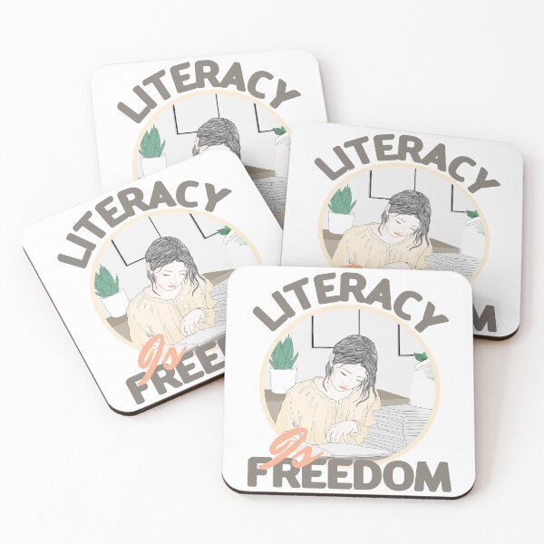 Item preview, LITERACY IS FREEDOM designed and sold by GAADesignz.