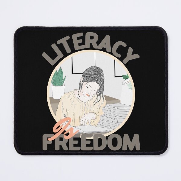 Item preview, LITERACY IS FREEDOM designed and sold by GAADesignz.