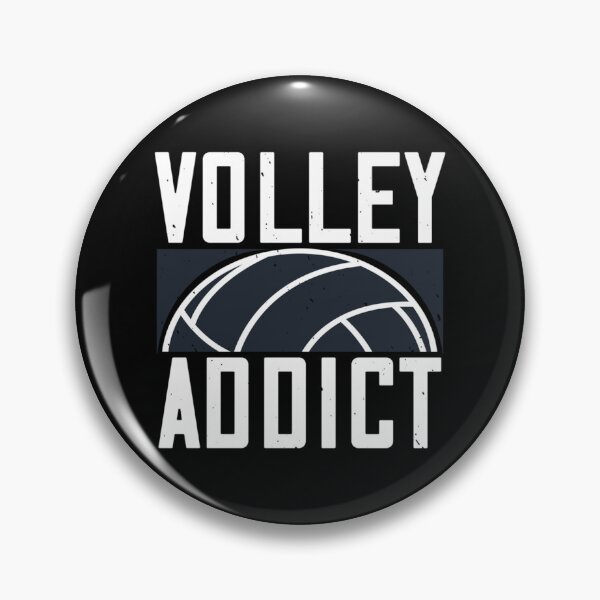 Artikelvorschau, Volley Addict-Leidenschafts-Volleyball-Klassiker-T-Shirt entworfen und verkauft von carmelakata.