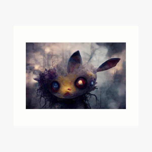 Scary Pokemon Art Prints for Sale