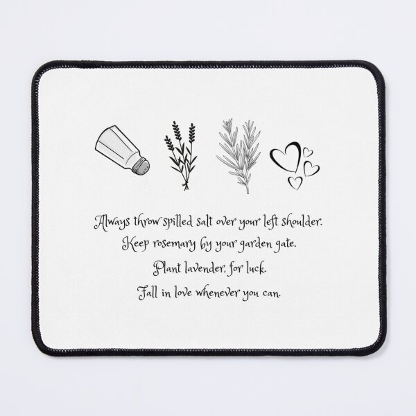 Item preview, Always throw spilled salt over your left shoulder shirt     designed and sold by SourPeaDesign.