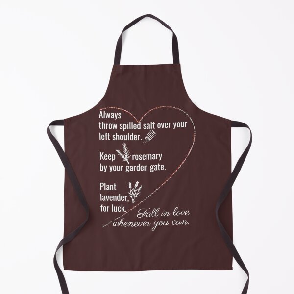 Item preview, Always throw spilled salt over your left designed and sold by SourPeaDesign.