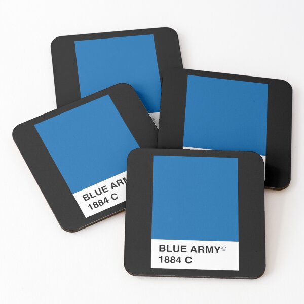 Item preview, Leicester City Blue Army Pantone Essential T-Shirt designed and sold by agnesnwambeata.