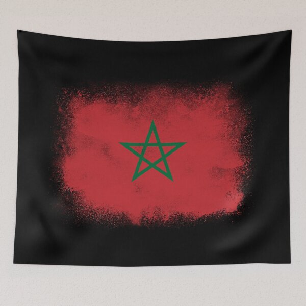 Item preview, morocco flag designed and sold by psychoshadow.