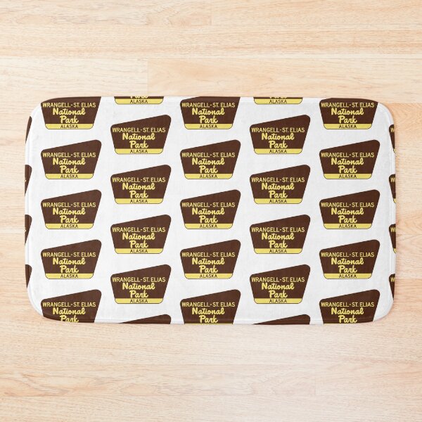 Item preview, Wrangell St Elias National Park Alaska Sign designed and sold by DESTINATIONS DECAL.