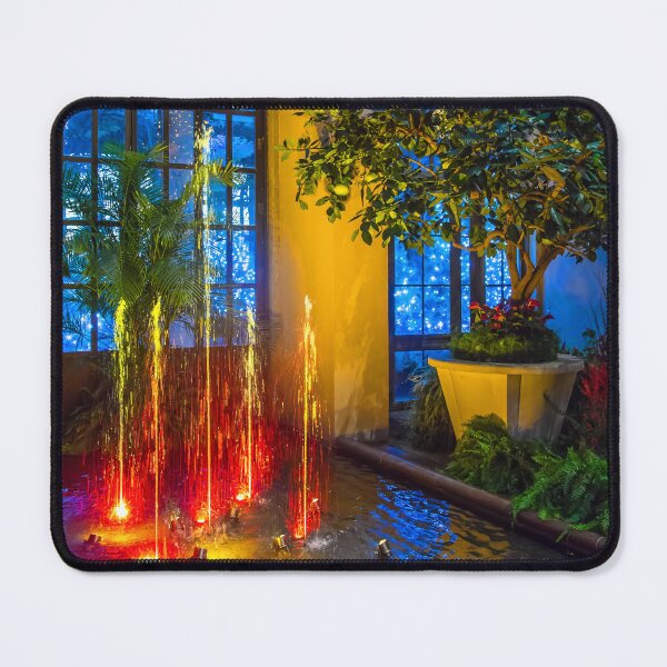 Item preview, USA. Pennsylvania. Christmas at Longwood Gardens. Fountains. designed and sold by vadim19.