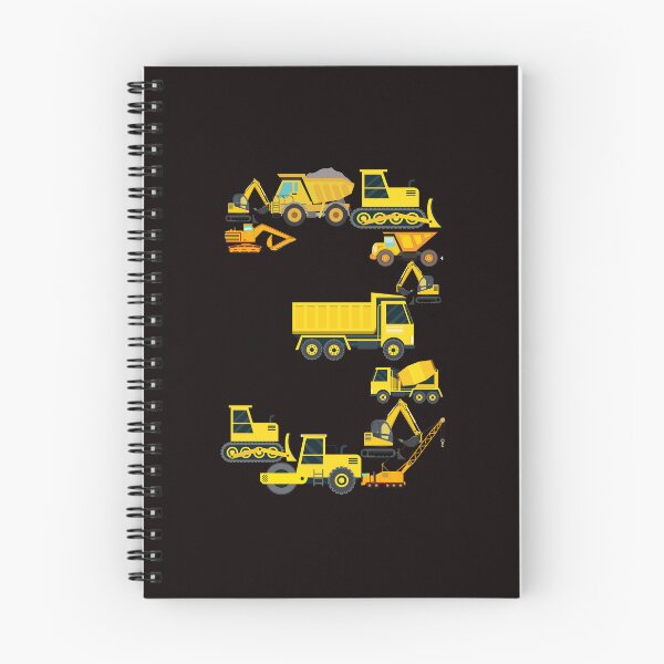 Item preview, Construction Trucks 3rd Birthday 3 Year Old Boys designed and sold by Buyeseoshop.