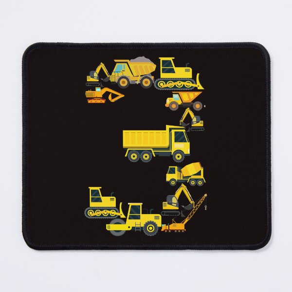 Item preview, Construction Trucks 3rd Birthday 3 Year Old Boys designed and sold by Buyeseoshop.