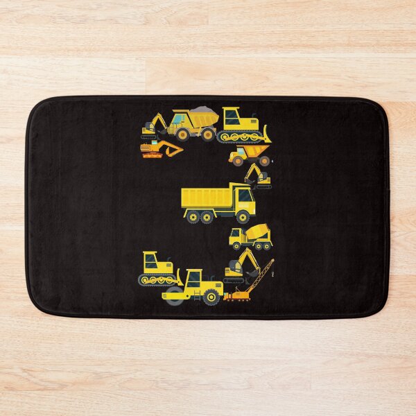 Item preview, Construction Trucks 3rd Birthday 3 Year Old Boys designed and sold by Buyeseoshop.