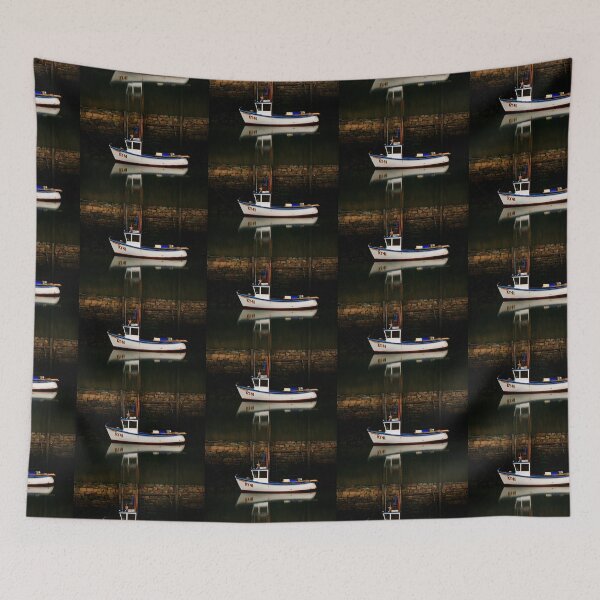Item preview, Boat at St Andrews Harbour, Scotland designed and sold by Forfarlass.