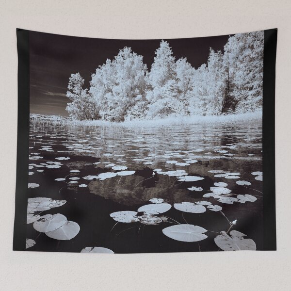 Item preview, Filling the lake fast bw designed and sold by Jouko Lehto Photography.