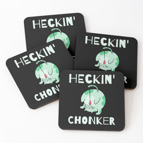 Item preview, Heckin' Chonker Funny Fat Cat designed and sold by Zurickdesigns.