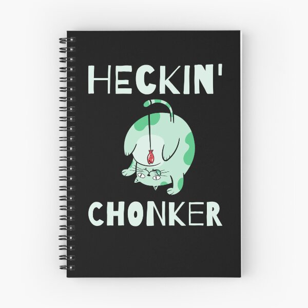 Item preview, Heckin' Chonker Funny Fat Cat designed and sold by Zurickdesigns.