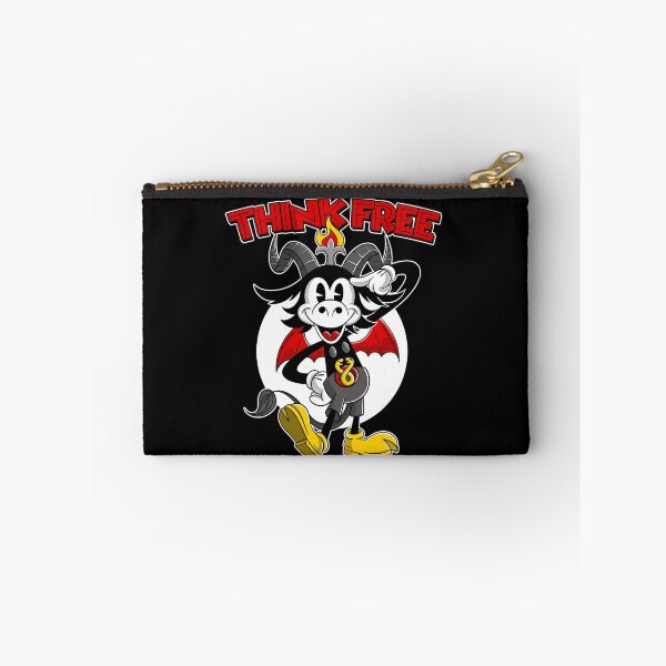 Item preview, Think free like Baphomet retro Cartoon the freethinker goth designed and sold by AlteregoShop.