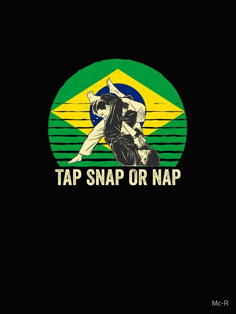 Aperçu 4 sur 4. Coque iPhone avec l'œuvre Tap Snap Or Nap - BJJ Brazilian Jiu Jitsu créée et vendue par Mc-R.
