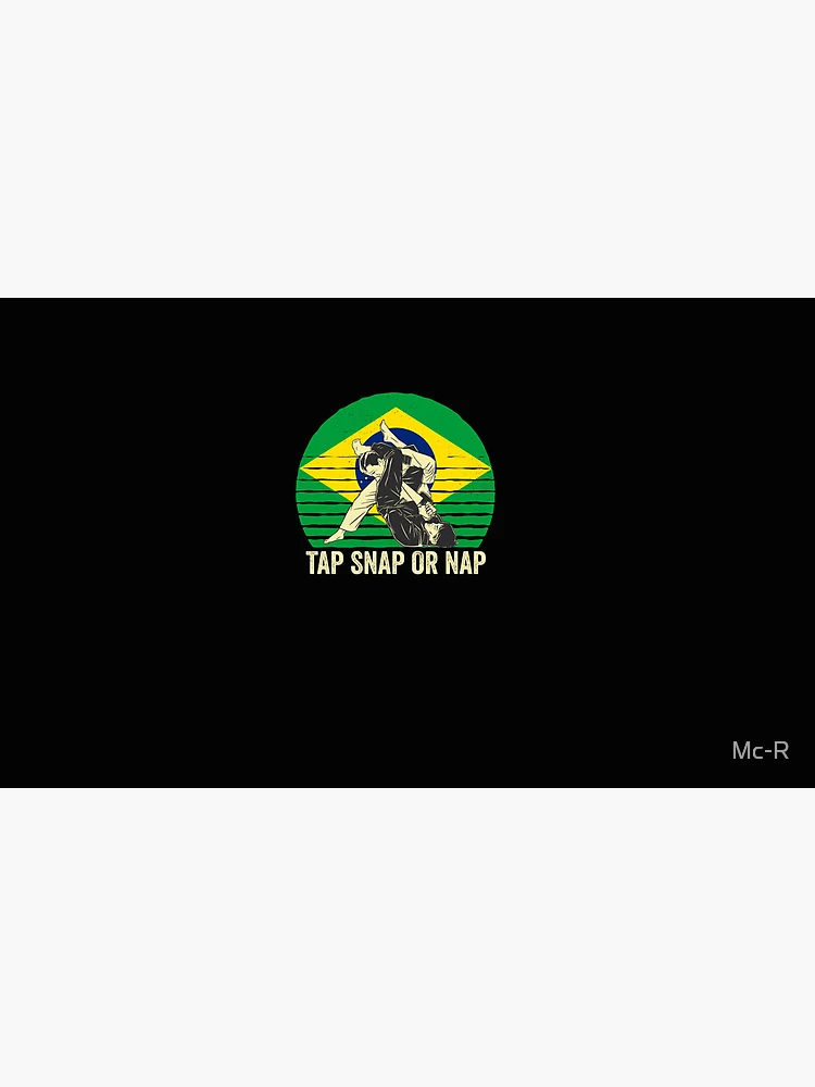 Aperçu 4 sur 4. Mug à café avec l'œuvre Tap Snap Or Nap - BJJ Brazilian Jiu Jitsu créée et vendue par Mc-R.