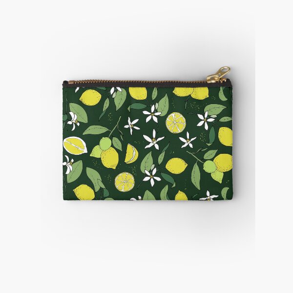 Item preview, lemons on dark green designed and sold by kobyakov.