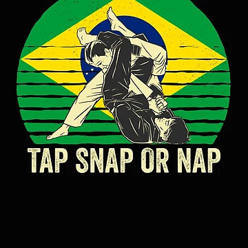 Aperçu de l'œuvre Tap Snap Or Nap - BJJ Brazilian Jiu Jitsu de Mc-R