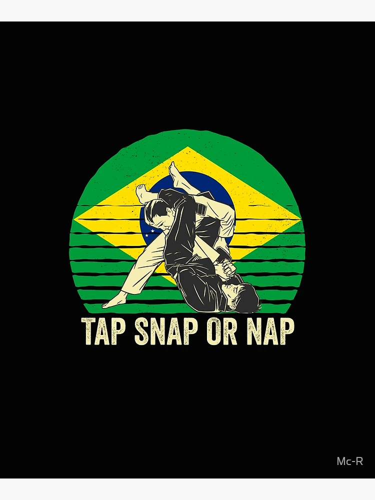 Imagen 6 de 6, Delantal con la obra Tap Snap Or Nap - BJJ Brazilian Jiu Jitsu, diseñada y vendida por Mc-R.