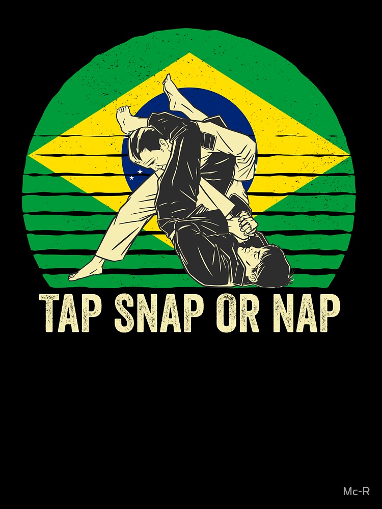 Imagen 7 de 7, Camiseta oversize con la obra Tap Snap Or Nap - BJJ Brazilian Jiu Jitsu, diseñada y vendida por Mc-R.