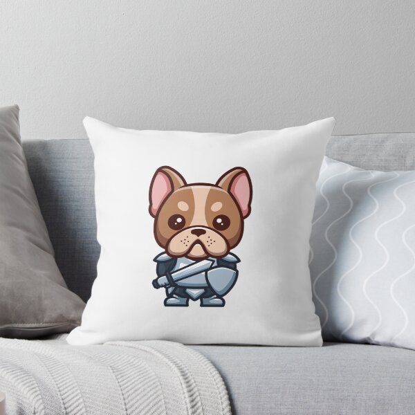 Item preview, French Bulldog Knight Cute Cartoon designed and sold by GumregaStudio.
