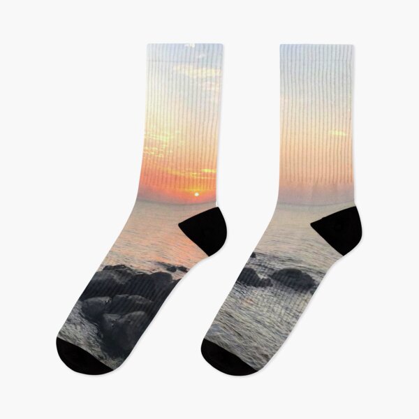 Item preview, Beautiful Rocky Ocean View As The Sun Sets designed and sold by lets-travel.
