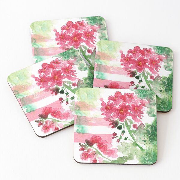 Item preview, Geraniums designed and sold by LaraElsieDesign.