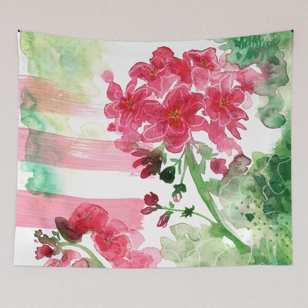 Item preview, Geraniums designed and sold by LaraElsieDesign.