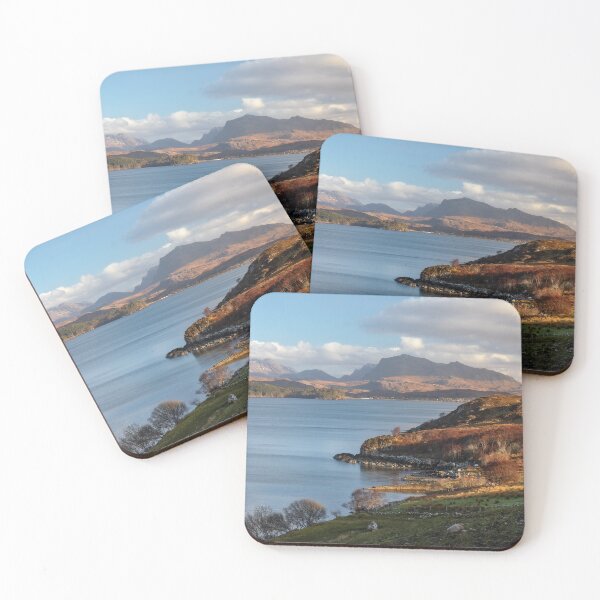 Item preview, Loch Ewe Wester Ross, Late Winter Scotland. designed and sold by PhotosEcosse.